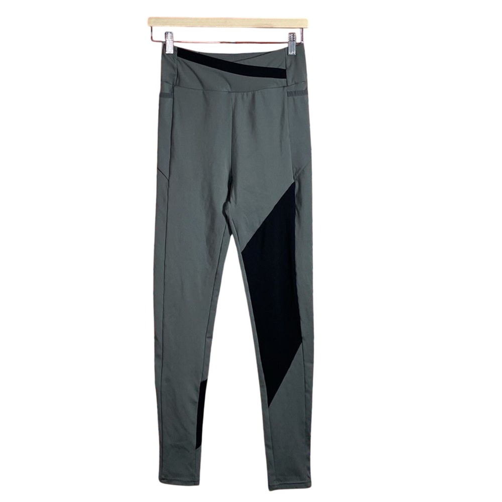 Gymshark Women's Assymetrical Colorblock Crossover Leggings Size Medium